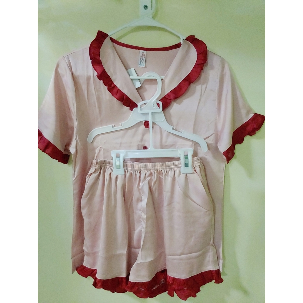 Satin Pajamas Set